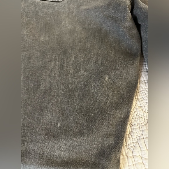 EUC AMERICAN EAGLE grey skinny size 14 short - Picture 5 of 6